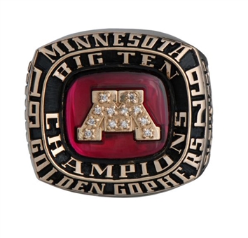 1997 Minnesota Golden Gophers NCAA Final Four Ring - Harry Broadfoot